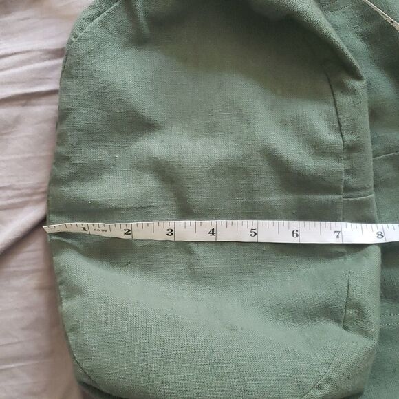 Handmade LINEN boho hobo bag reversible crossbody - Picture 12 of 12